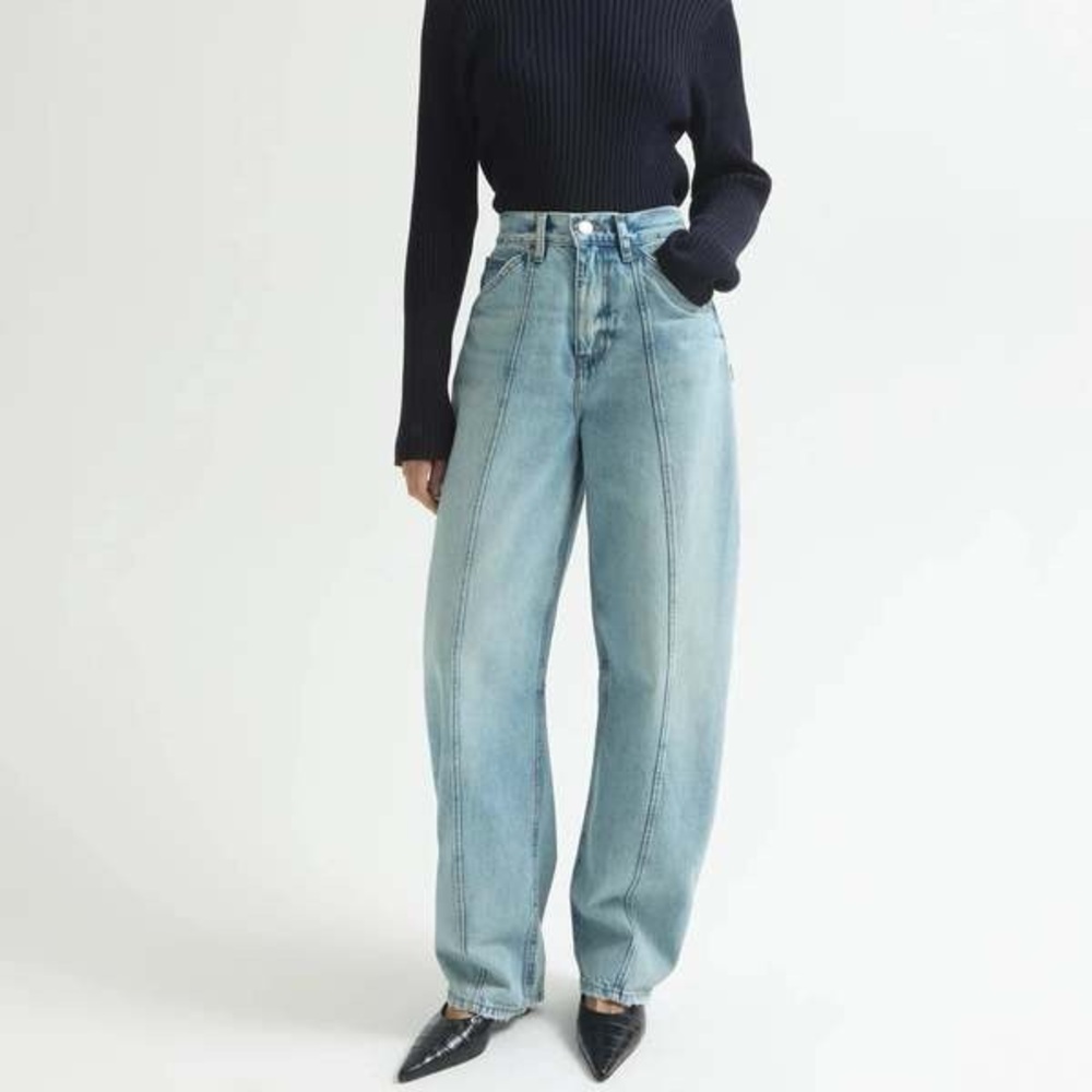 Dala Lido Flatseam Barrel Jeans in Canyon - 29 - NWT